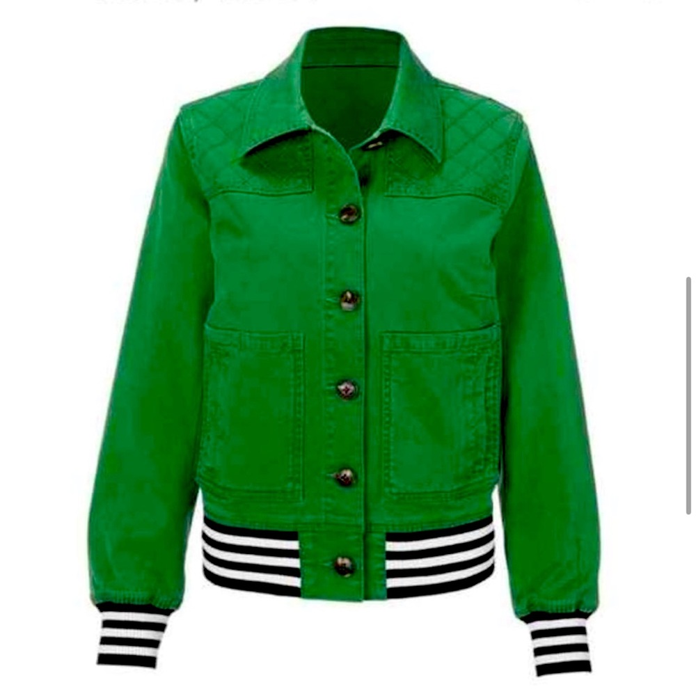 CABI MOD BOMBER JACKET SIZE M NWOT